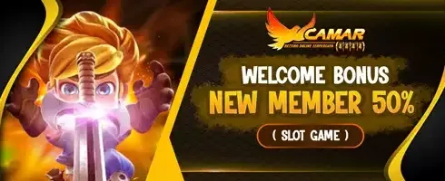 Welcome Bonus Member Baru promotion banner